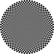 optische Illusion, Kreis