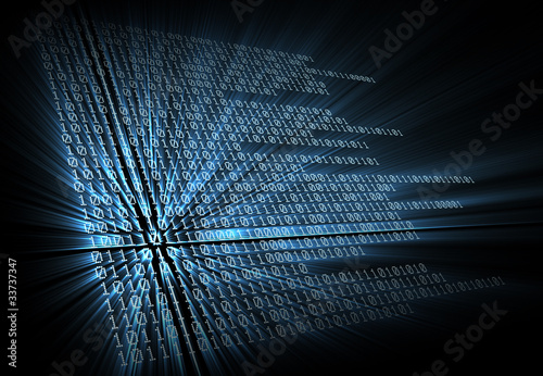 Illustration: binary code binary code