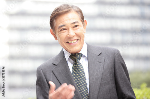 Photo: 笑顔のビジネスマン 笑顔のビジネスマン