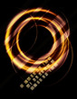 Vector: Blurry abstract orange light effect background Blurry abstract orange light effect background