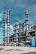 View gas processing factory.