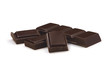 Chocolate bar and chunks Chocolate bar and chunks