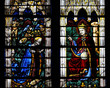 Vitrail de Saint Louis. Cathédrale de Chartres Vitrail de Saint Louis. Cathédrale de Chartres