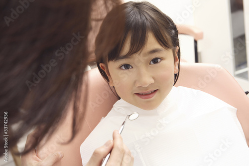 Photo: 歯の治療を受ける子供 歯の治療を受ける子供