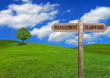 Country Sign Post - Management & Teamwork Country Sign Post - Management & Teamwork
