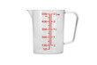 Photo: Plastic kitchen measuring cup Plastic kitchen measuring cup