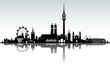 München Architektur Panorama