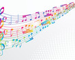 Music abstract background.