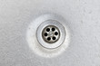 Close-up Abfluss