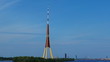 HD - Motion timelapse. TV Tower