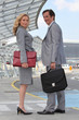 business team on a trip