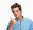 Flirtatious man