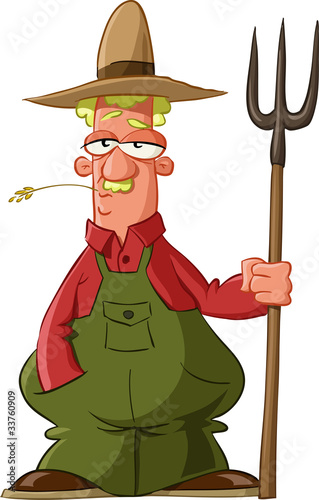 Vektor: Farmer Farmer