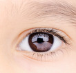 Child macro closeup eye Child macro closeup eye