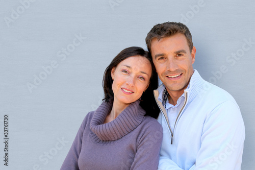 Photo: Portrait of smiling couple Portrait of smiling couple