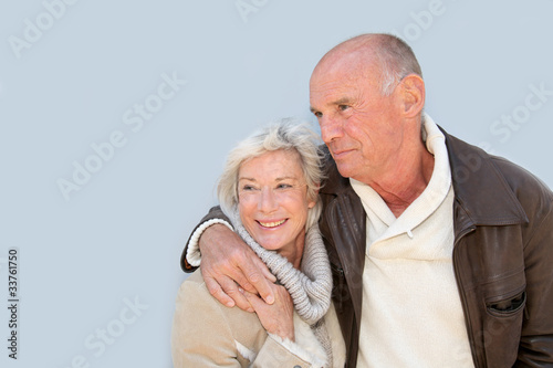 Photo: Portrait of happy senior couple Portrait of happy senior couple