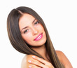 Lovely woman smiling Lovely woman smiling