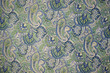 paisley design on fabric swatch , Jaipur, Rajasthan, India