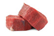 Two Raw steak + Clipping Path Two Raw steak + Clipping Path