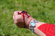 injury - torn off the thumb on the hand, medical practice