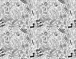 seamless school pattern.