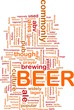 Beer beverage background concept