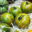 Tomates vertes zébrées 