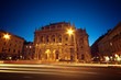 Hungarian Opera House at night. Hungarian Opera House at night.