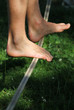 feet on slackline feet on slackline