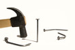 Hammer and  nails