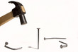 Hammer and  nails