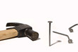 Hammer and  nails
