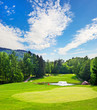 golf field. european landscape