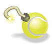 Tennis ball bomb concept