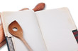 Foto: Old cookery book with place for text Old cookery book with place for text