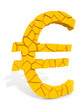 broken euro sign