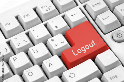 Photo: Logout Logout
