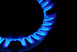 flames of gas