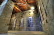 Guimarães Castle Keep Interior, Portugal.