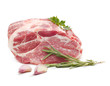raw meat isolated