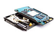 comparison of an open 2,5 drive and SSD