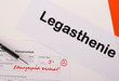 legasthenie