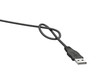 usb male connector with a knot