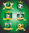 Soccer emblems Soccer emblems