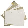 Foto: Brown paper sheet with blank page Brown paper sheet with blank page