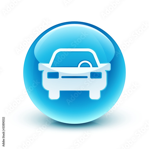 Vector: icône voiture automobile transport / car icon icône voiture automobile transport / car icon