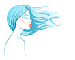 Beautiful fashion woman vector illustration