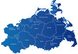 Karte Mecklenburg Vorpommern