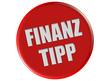 Button rot rund FINANZ TIPP