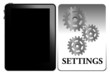 Settings of tablet pc Settings of tablet pc